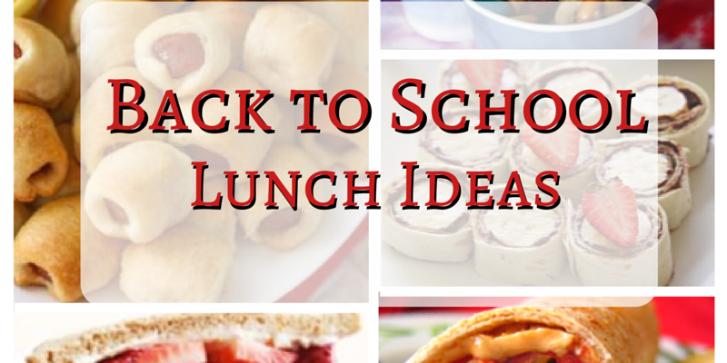 Back to School Lunch Ideas