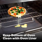 Cooks Innovations Non-Stick Oven Protector Liner - Professional Grade - Heavy Duty Gray - BPA & PFOA Free Heat Resistant Baking Mat Silver