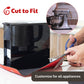 Cooks Innovations Slider Mats - Heat Resistant mat for Air Fryer - Easily Moving the Small Countertop Appliance - (Set includes 3 sizes: 8x8", 10x12", and 12x14")