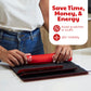 Cooks Innovations Slider Mats - Heat Resistant mat for Air Fryer - Easily Moving the Small Countertop Appliance - (Set includes 3 sizes: 8x8", 10x12", and 12x14")
